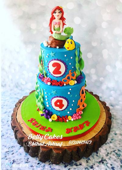 Little Mermaid Cake  - Cake by BettyCakesEbthal 
