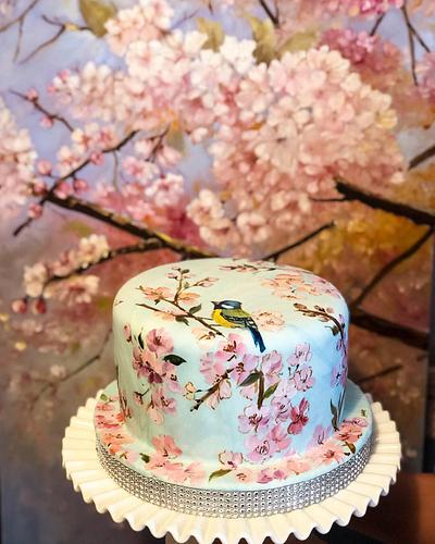 Cherry Blossoms - Cake by Mucchio di Bella