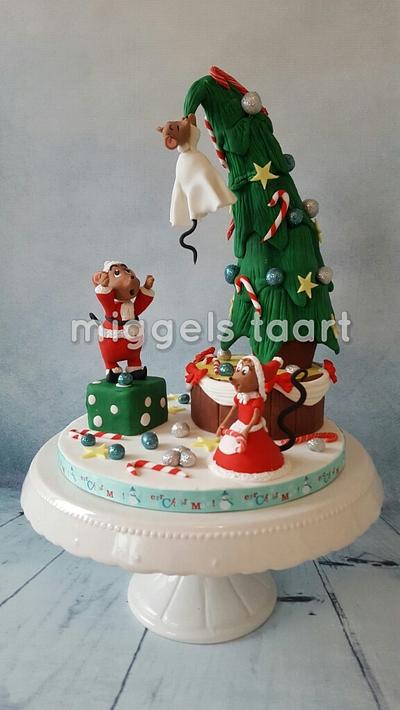 christmas mouse - Cake by henriet miggelenbrink