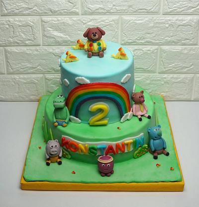 Hey Duggee themed cake - Cake by Dragana