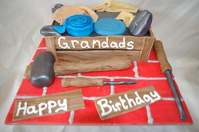 grandads toolbox - Cake by joe duff
