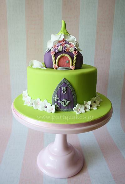 Fairy House Cake - Cake by Cakes By Samantha (Greece)