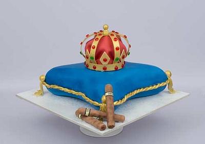 Crown Royal and Cigars - Cake by Prima Cakes and Cookies - Jennifer