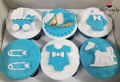 Baby shower cupcakes - Cake by Yasmin Amr