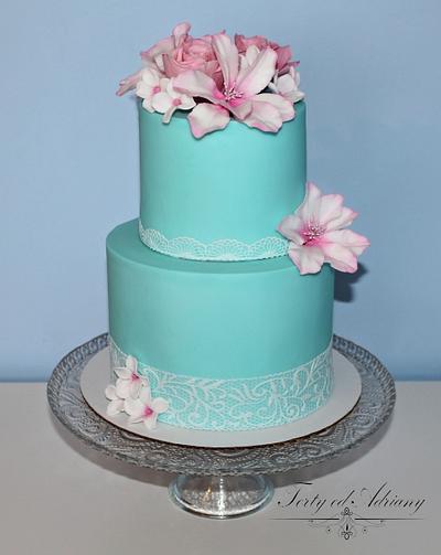 wedding cake - Cake by Adriana12