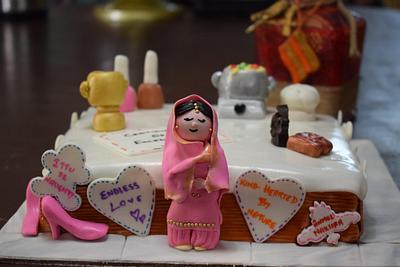 Punjabi girl - Cake by Manreet Gill