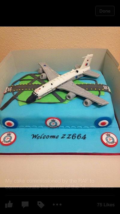Rivet joint plane  - Cake by Kirsty 