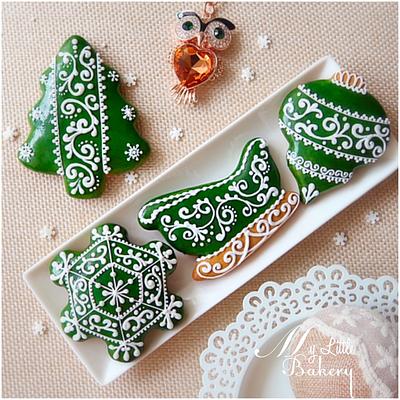 Christmas cookies - Cake by Nadia "My Little Bakery"