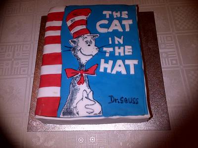 cat in the hat - Cake by helenlouise