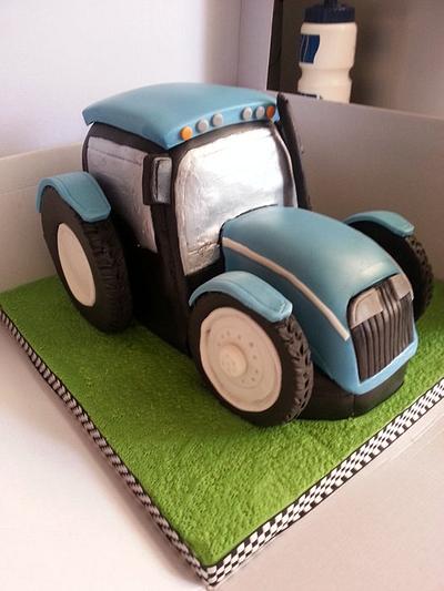 Tractor cake - Cake by Shell at Spotty Cake Tin