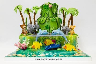 Animal Cake For A Little Boy - Cake by Renata 