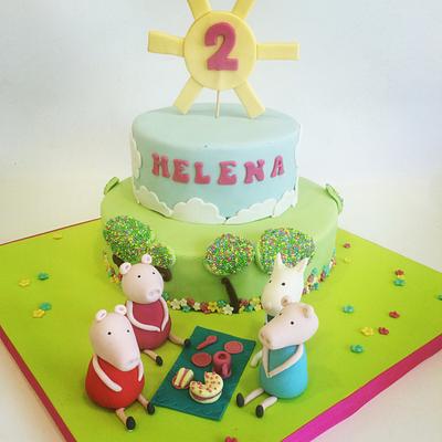 Peppa Pig - Cake by Tartas de Silvia
