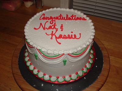 Nat and Kassie - Cake by Jennifer C.