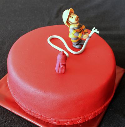 fireman - Cake by Anka