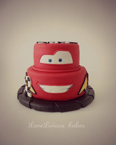 Cars - Cake by loveliciouscakes