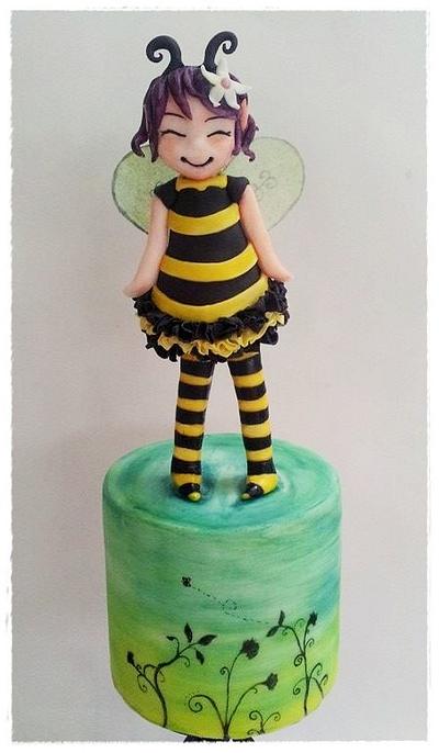 Bumble bee Fairy - Cake by Time for Tiffin 