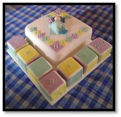 Boys Christening Cake  - Cake by A House of Cake
