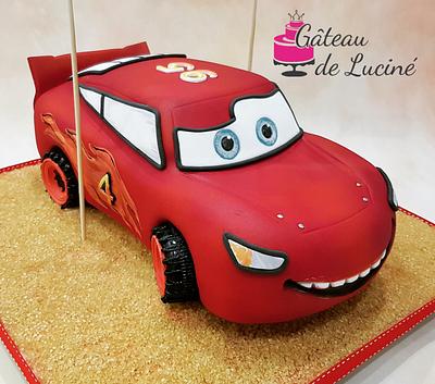 Lightning McQween 3D cake - Cake by Gâteau de Luciné