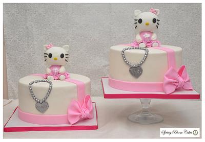 Identical hello kitty cake - Cake by Spring Bloom Cakes