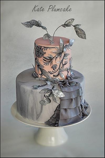 Cake Central Magazine - The Fashion Issue - Cake by Kate Plumcake