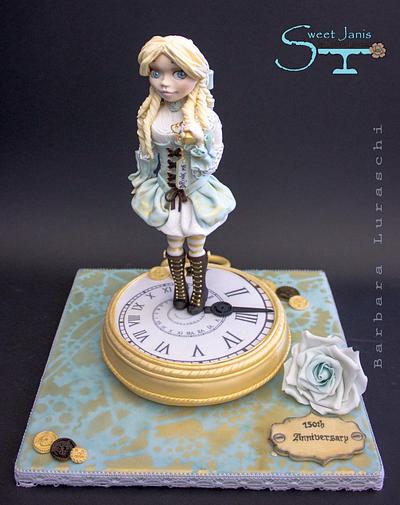 Alice - Birmingham Cake International - Cake by Sweet Janis