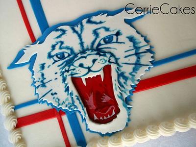 Bearcat Rawrrrr - Cake by Corrie