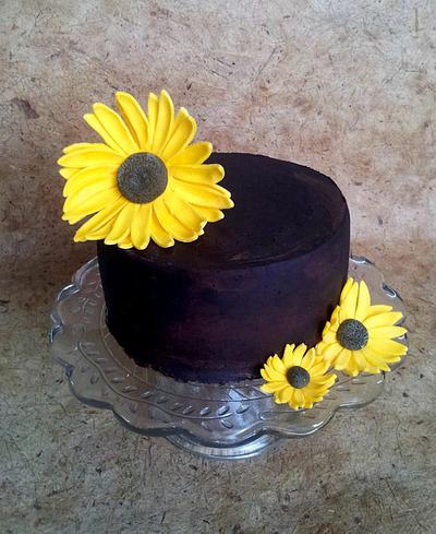 Sunflower Belle - Cake by miettes