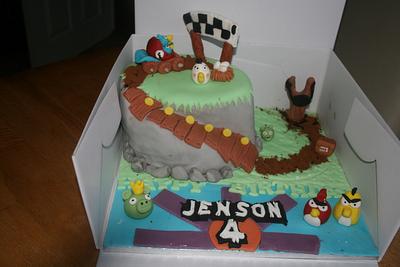 Angry Birds Go!! - Cake by Jodie Taylor