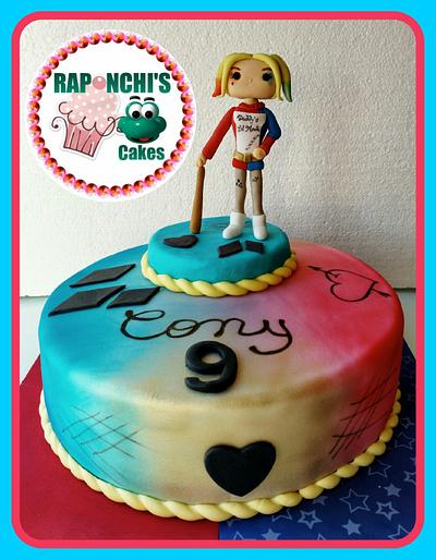 Torta Harley Quinn  - Cake by Raponchi's Cakes