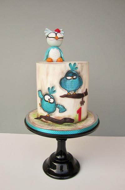 Owl cake - Cake by daruj tortu