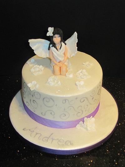 sweet angel cake  - Cake by d and k creative cakes