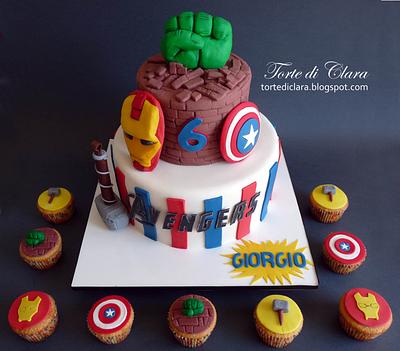 Avengers cake - Cake by Clara