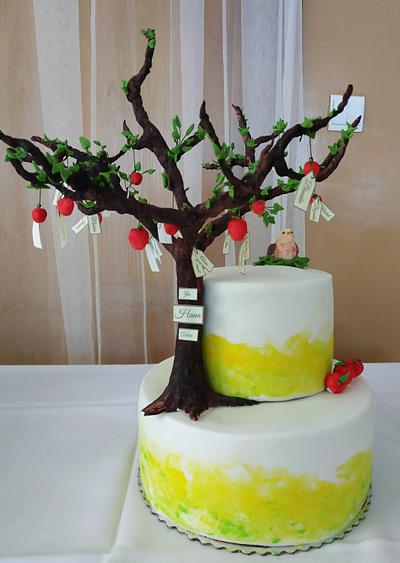 For grandma - Cake by Ellyys