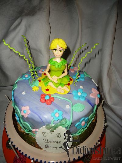 Tinkerbell - Cake by Delyana