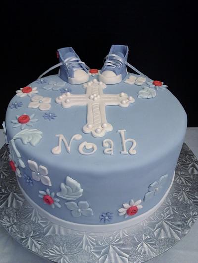 Christening Cake - Cake by Melissa Walsh