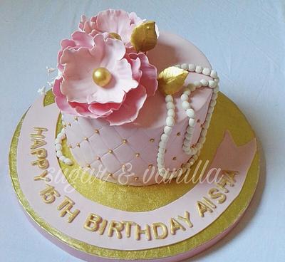 Pink cake - Cake by Doaa zaghloul 
