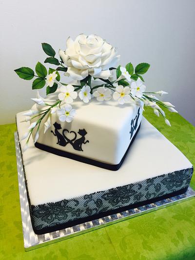 wedding cake - Cake by Andrea