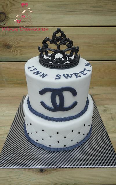 Sweet sixteen - Cake by Wilma's Droomtaarten