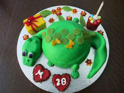 Dinosaur Birthday Cake - Cake by Baked by Lise