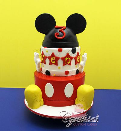 Mickey - Cake by Cynthia Jones