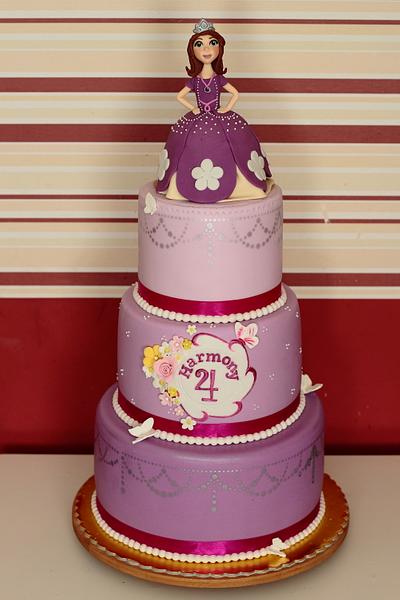 Princess Sofia the first - Cake by laskova