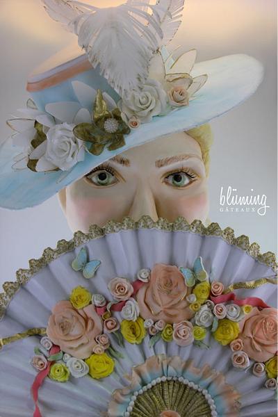 Marie Antoinette - Cakeflix collaboration - Cake by Bluming Cakes