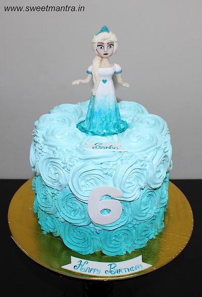 Elsa cake - Cake by Sweet Mantra Homemade Customized Cakes Pune