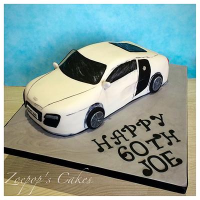 Audi R8 cake - Cake by Zoepop
