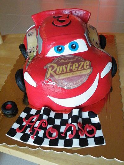 Lightning Mcqueen - Cake by bolosdocesecompotas