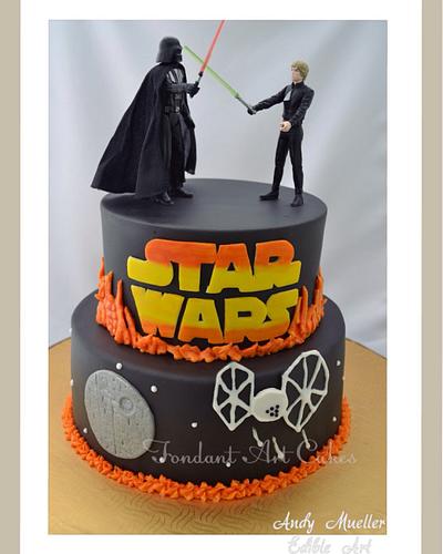 Star Wars Cake - Cake by Art for Cakes by Andy