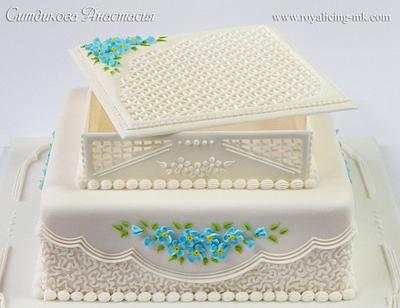 Forget-me-not - Cake by Anastasia