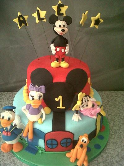 Disney Clubhouse Cake - Cake by Willene Clair Venter