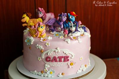 Little Ponies haven - Cake by Alfred (A. Cakes & Cupcakes)