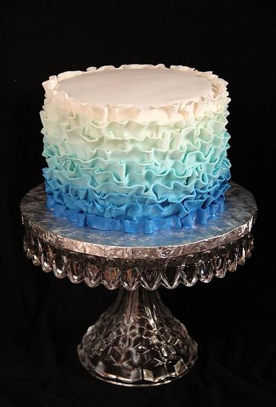Ombre  - Cake by SweetdesignsbyJesica